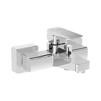 Смеситель для ванны с душем Vitra Root Square A42737EXP хром