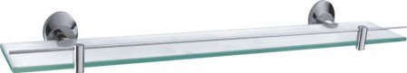 Стеклянная полка Fixsen Europa FX-21803 Хром